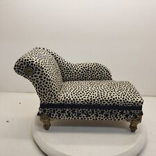 Animal print chaise for sale  Westfield