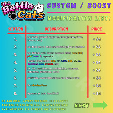 Conta Battle Cats personalizada/b00st [Android/iOS] [Todas as regiões] comprar usado  Enviando para Brazil