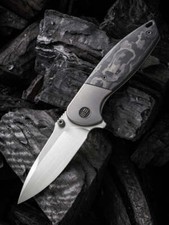 Faca dobrável WE Nitro Mini 3,13" CPM 20CV fibra de carbono titânio WE22015-1 comprar usado  Enviando para Brazil