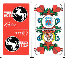 Brauerei schafkopf spielkarten gebraucht kaufen  Oberkotzau