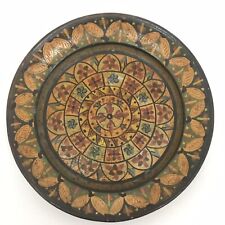 GRANDE PIATTO ANNI 30 MONTOPOLI ARNO TERRA COTTA DIREZIONE MILANI CERAMICA 38cm comprar usado  Enviando para Brazil