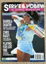 Serve & Volley Tennis Magazine 1994 Gabriela Sabatini comprar usado  Enviando para Brazil