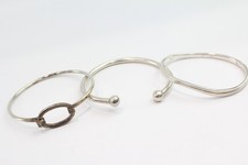 Sterling silver bangles for sale  LEEDS