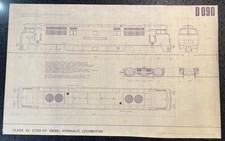 Blueprint drawings british for sale  WORCESTER