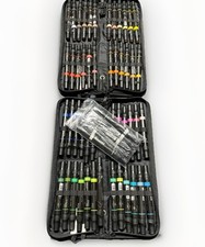 Marcadores de arte Prismacolor 48ct ponta dupla + 6 misturas incolores e 2 estojos com zíper comprar usado  Enviando para Brazil