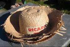 Chapeau paille ricard d'occasion  Quarré-les-Tombes