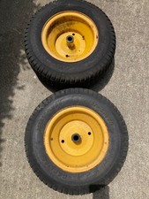 PAR DIANTEIRO DE RODAS E PNEUS DA MTD YARDMAN 19,5 HP TRATOR DE JARDIM 16X6:50X8 comprar usado  Enviando para Brazil
