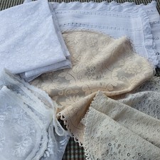 Vintage net lace for sale  PERTH