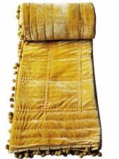 Colcha de veludo dourado, edredom dourado colcha king size para conjunto de cama comprar usado  Enviando para Brazil