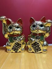 Lucky cat. pair for sale  PETERBOROUGH