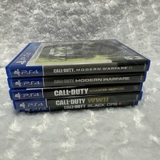Usado, Call Of Duty PS4 Lote de 5 Modern Warfare 1 & 2, WW2, Black Ops 4, Advanced Warfar comprar usado  Enviando para Brazil