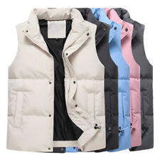 Usado, Colete Masculino Casual Tops Outono Inverno Algodão Colete Zíper Botão Jaqueta Colete comprar usado  Enviando para Brazil