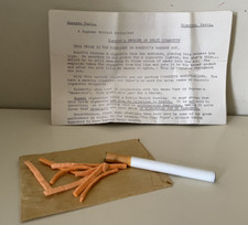 Smoking unlit cigarette for sale  LONDON