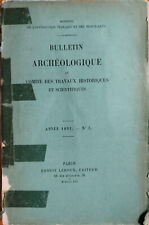 Bulletin archéologique comit� d'occasion  Saintes