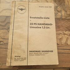 Hanomag ersatzteile katerlog gebraucht kaufen  Grasbrunn
