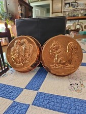 Copper molds lovebirds for sale  Columbia
