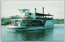 River Boat Hiawatha Vintage Cartão Postal Navio Rio Tahquamenon comprar usado  Enviando para Brazil
