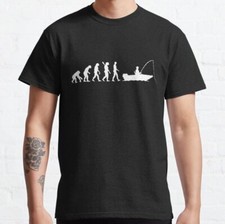 Camiseta clássica barco de pesca evolution melhor presente P-3XL comprar usado Camiseta clássica barco de pesca evolution melhor presente P-3XL comprar usado  Enviando para Brazil