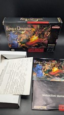 The King of Dragons SNES 1991 Caixa Manual Inserções Apenas Super Nintendo  comprar usado The King of Dragons SNES 1991 Caixa Manual Inserções Apenas Super Nintendo  comprar usado  Enviando para Brazil