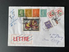 Lettre taxée affranchissement d'occasion  Nancy-