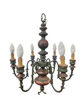 Lampadario antico ferro usato  Napoli