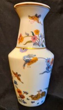 Floral ceramic vase d'occasion  Expédié en Belgium