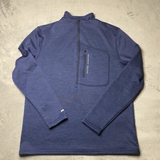 Camisa masculina de pesca Googan Squad desempenho médio meio zíper pulôver grade lã comprar usado  Enviando para Brazil