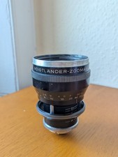 Voigtlander zoomar 82mm for sale  GLASGOW