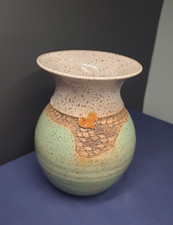 pottery signed heart vase for sale  Cuyahoga Falls
