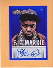 BIZ MARKIE 2015 PANINI AMERICANA ASSINATURAS AZUL 47/49 RAPPER/CANTOR #S-BIZ A1 comprar usado  Enviando para Brazil