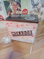 Scatola latta mokador usato  Bologna