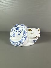 Minton cat white for sale  BIRMINGHAM