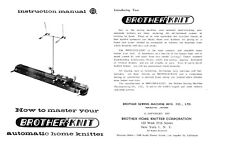Brother knitting machine for sale  BO'NESS