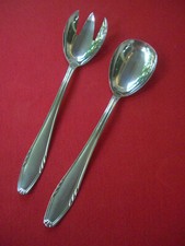 DDR Besteck Smalcalda Ähre Salatbesteck  Salatgabel + Löffel 20 cm Edelstahl gebraucht kaufen  Berlin