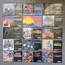 Folleto de instrucciones manual Sega Megadrive para coleccionistas papeleo original segunda mano  Embacar hacia Mexico