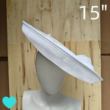 White fascinator wedding for sale  HIGH WYCOMBE