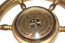 Baromètre vintage laiton d'occasion  Bordeaux-