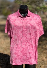 Camisa polo G/FORE G4 ícone de golfe camuflagem estampa de caveira tecnologia tamanho XL varejo $120 ⛳️ comprar usado  Enviando para Brazil