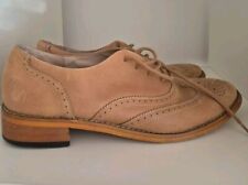 Mocassim Oxford Feminino de Couro Brogue com Cadarço Tamanho 38 Preppy Princess Highway  comprar usado  Enviando para Brazil