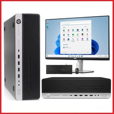 HP EliteDesk 800 G3 PC Computador I5 Quad Core CPU Até 4TB NVMe SSD Windows 11 comprar usado  Enviando para Brazil