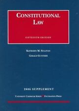 Constitutional Law: 2006 Supplement (University Casebook) by  comprar usado  Enviando para Brazil