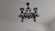 Elegante lampadario ferro usato  Como
