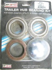Kit de rolamento de roda cubo de reboque PTC BT2 para reboque de eixo reto 1-1/4" comprar usado  Enviando para Brazil