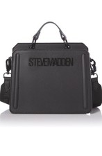 Bolsa satchel Steve Madden Bevelyn preta, usado comprar usado  Enviando para Brazil