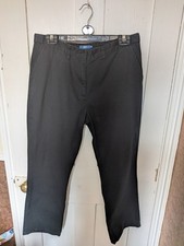Ladies black chino for sale  RYDE
