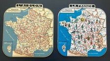 Vintage cartes puzzle d'occasion  Saint-Pierre-des-Corps
