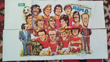 Poster roma calcio usato  Torino