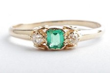 Smaragd diamant ring gebraucht kaufen  München