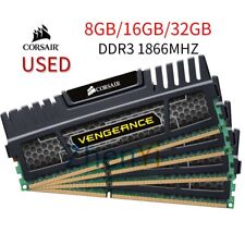 Corsair Vengeance 32GB 16GB 8GB DDR3 1866MHz 1600MHz CL10 Desktop PC RAM LOT DE comprar usado  Enviando para Brazil