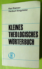 Kleines theologisches wörterb gebraucht kaufen  Velbert